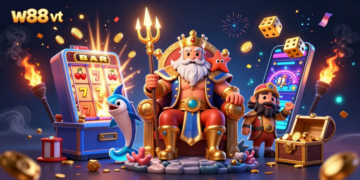 Tham gia cá cược tại w88 vt với cơ hội trúng lớn và quà tặng hấp dẫn từ các trò chơi.