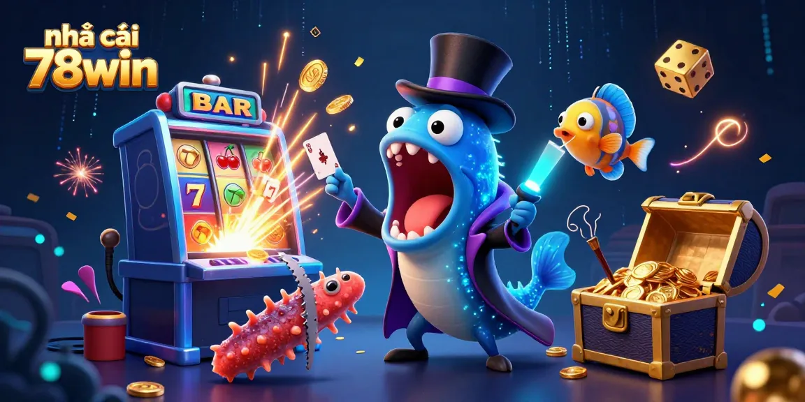 Experience thrilling magic at nhà cái 78win with animated characters and dynamic casino elements.