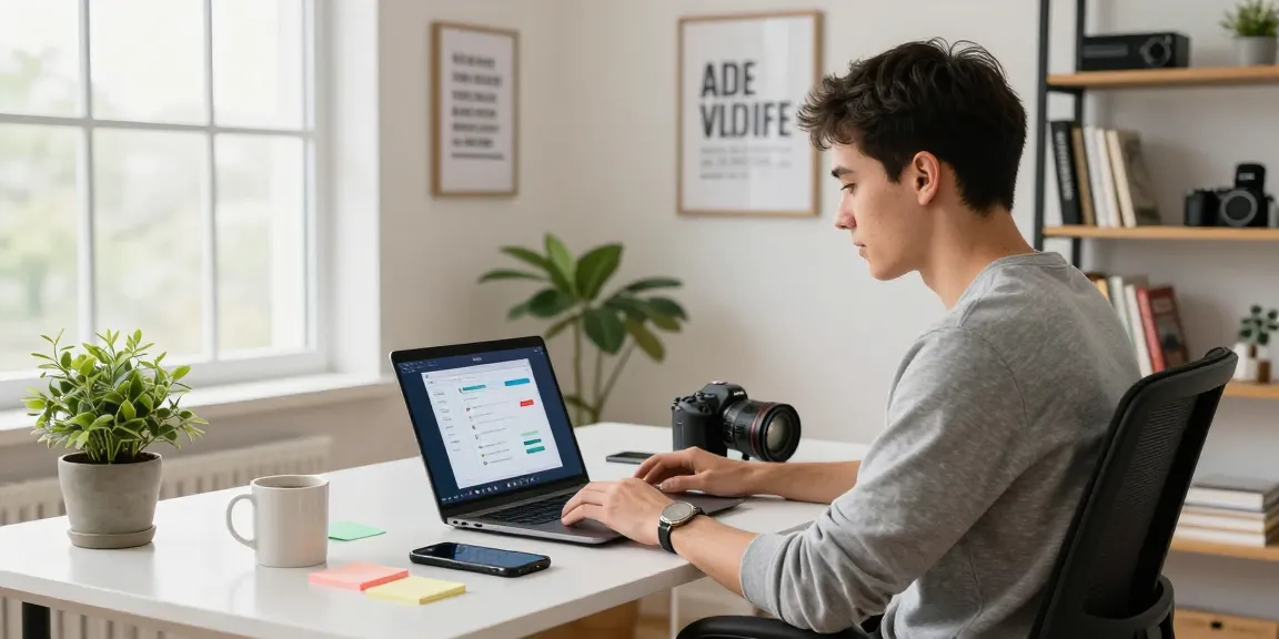 WPS Download showcasing a sleek workspace with WPS Office application on a laptop, modern office elements reflecting productivity.