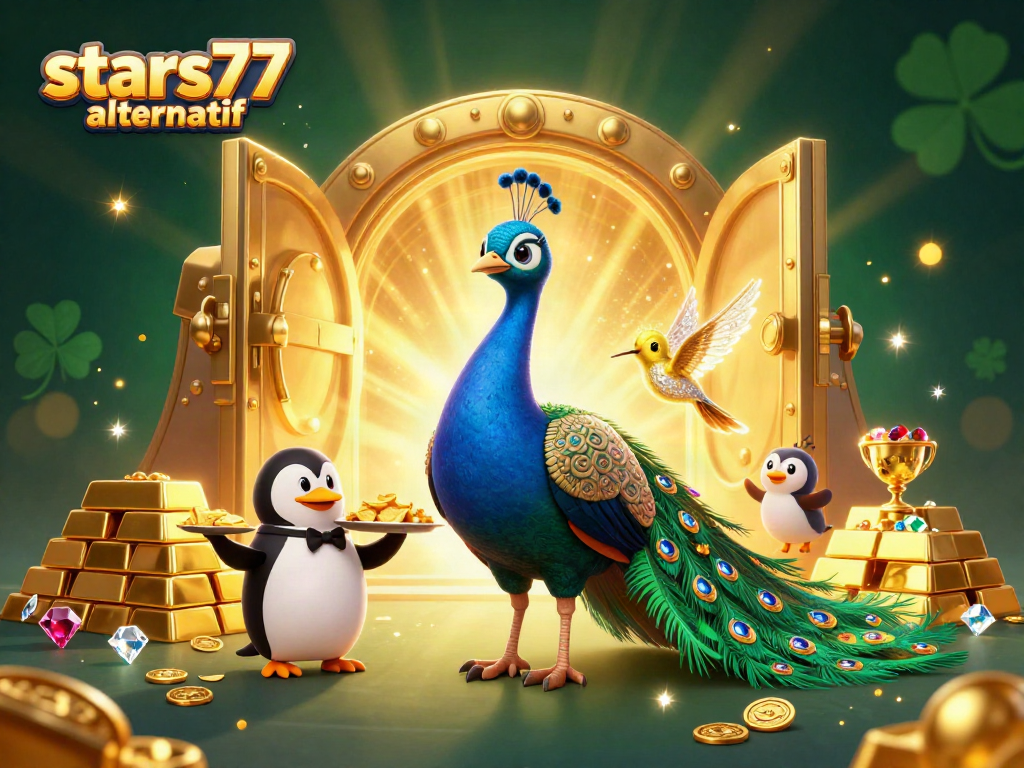 Menangkan peluang di stars77 alternatif dengan ilustrasi kasino megah yang menggoda.