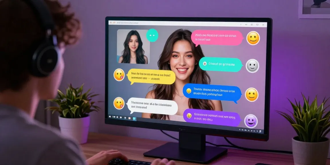 Engaging interaction with nsfw ai persona in a dynamic digital chat environment, enhancing user experience.